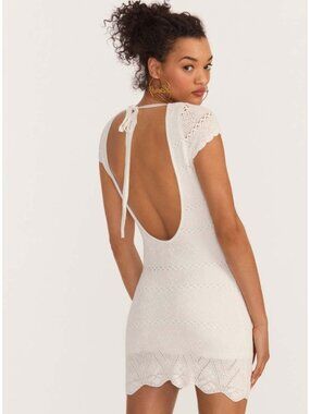 ✨NWT! LoveShackFancy | Elvirie Mini Dress - Gypsum White